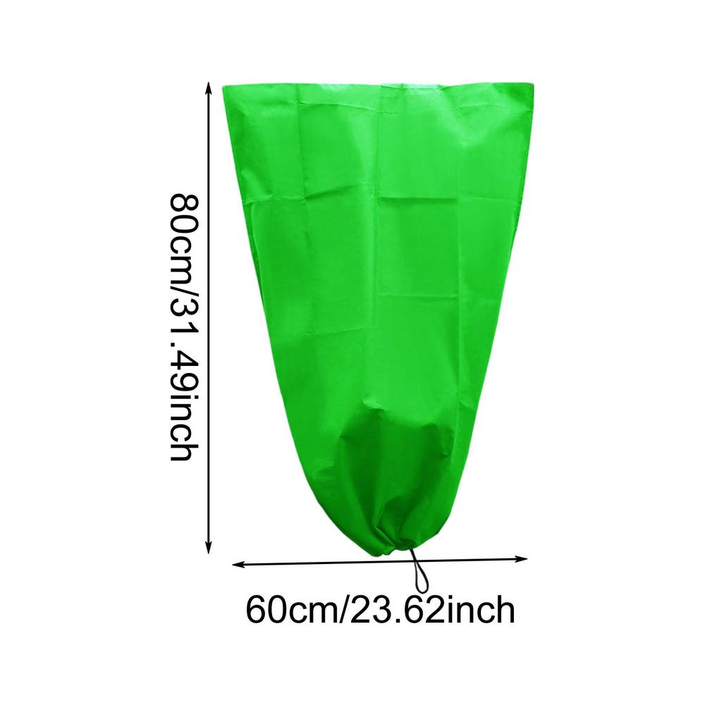 Outdoor Plants Frost Cloths Plant Freeze Protection Cloths Frost Bags Frost Blankets Drawstring Bag With Zipper For Potted