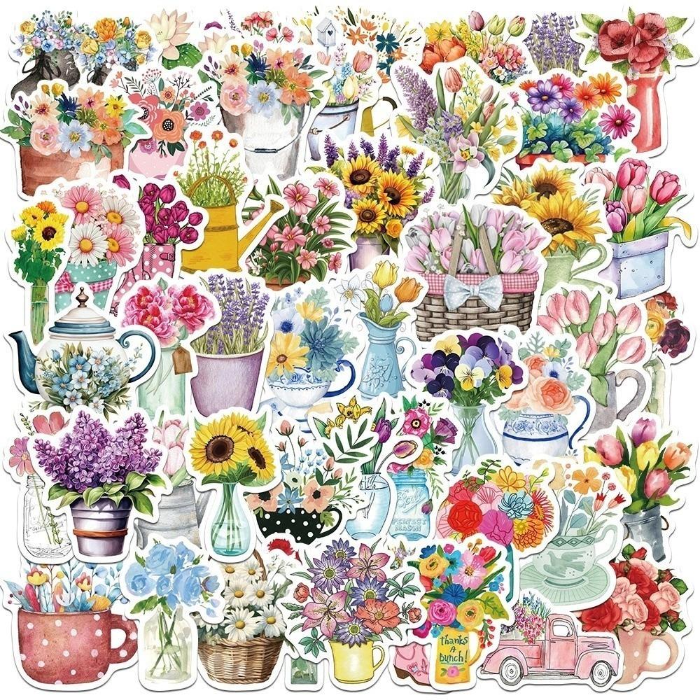 50PCS Waterproof Graffiti Stickers Aesthetic Decoration Sticker  Decor for Water Cup Computer