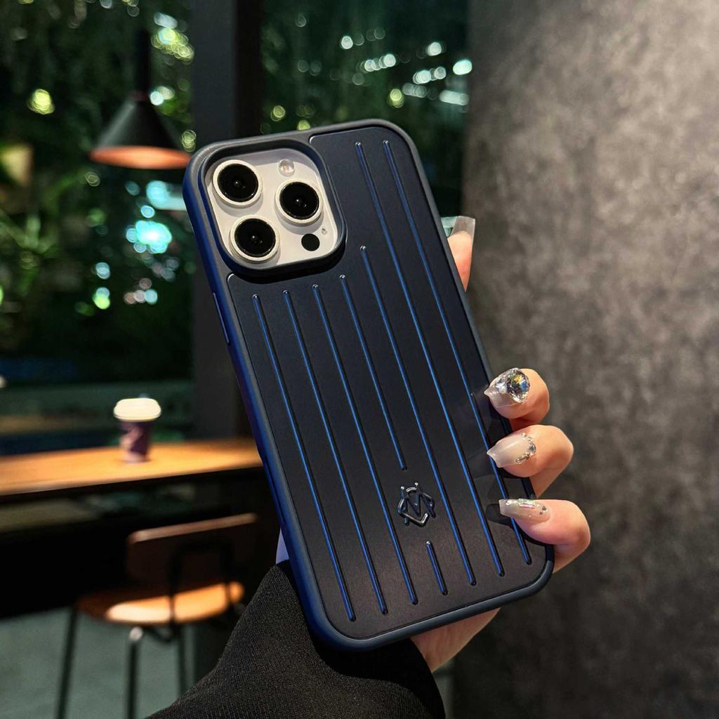 Anwendbar für iPhone17 Handyhülle Rimowa Aluminium-Magnesium-Legierung schlicht und fortschrittlich Apple 16promax Schutzhülle