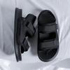 Men's Shoes 2025 Summer New Men's Beach Shoes Sandals Velcro Versatile Platform Casual Sports Wind 1502-R