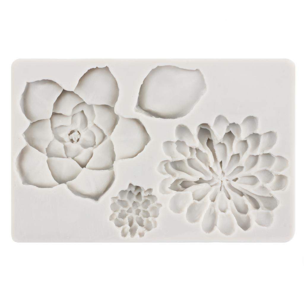 Silikonová forma na kaktusy Sukulentní listy Formy na fondant Pomůcky na zdobení dortů Formy na košíčky Polymerová hmota Cukroví Čokoláda Gumpaste
