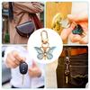 1Pc Alloy Keychain Charm Keychain Bag Women'S Gift Butterfly Keychain Backpack Multi-Color