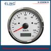 ELING 85mm GPS Speedometer 0-125MPH 0-160MPH 0-200MPH Odometer Left Right High Beam with Red Yellow Backlight for Auto Truck RV