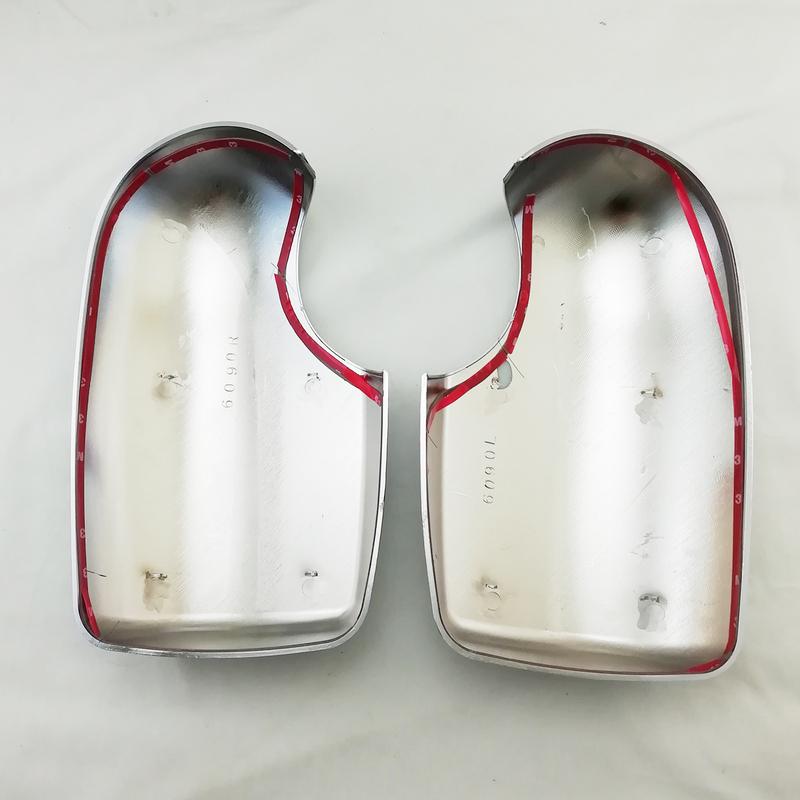 2PCS Car Chrome Rearview Accessories Plated Door Mirror Cover Trim Paste Style For Ford Transit Tourneo 2008 2009 2010 2014 2015