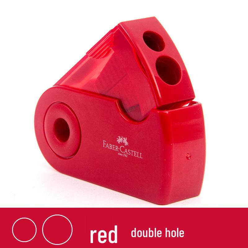 Mini Afiador Manual Faber-Castell para Crianças - Portátil e Simples para Uso Escolar