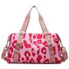 Leopard Print Short-distance Large-capacity Wet and Dry Separation Travel Bag Business Travel Bag Bag Boarding Bag