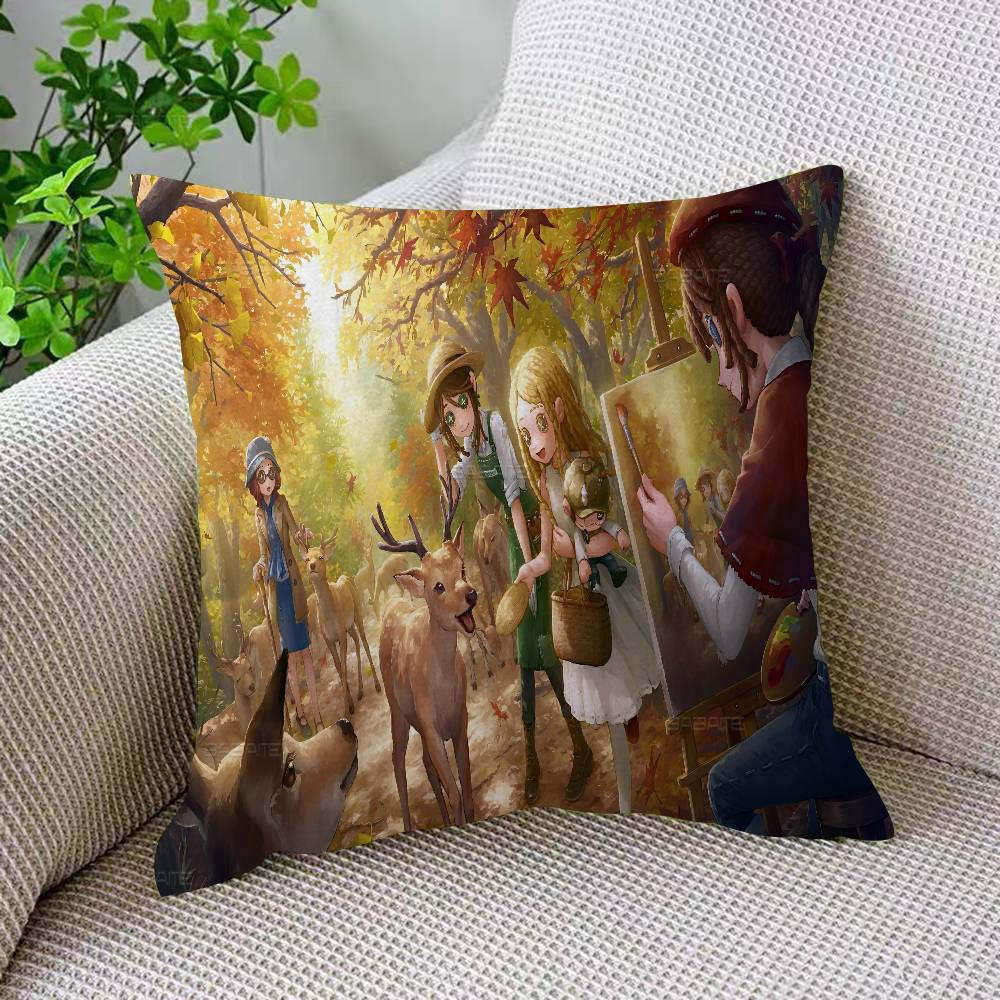 Identity V Chinese Game Pillow Gift Home Office Decoration Bedroom Sofa Car Cushion Cover Case 45x45