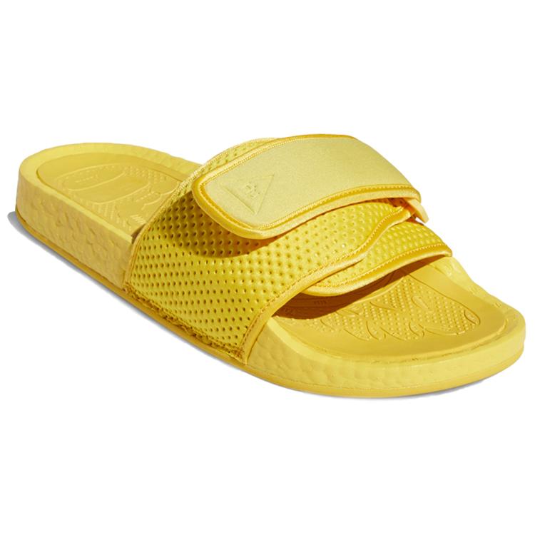 Chancletas Hu Pharrell x Chancletas Hu Adidas Originals Slides 'Bold Gold' H04407