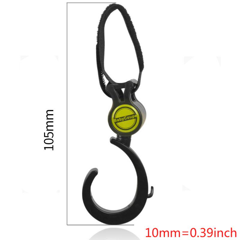Bebek Arabası Kancası Çok Fonksiyonlu 360 Sepet Askısı Çanta Askısı Kavrama Aksesuarları