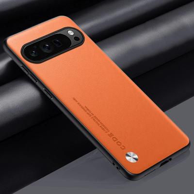 Business Leather Texture Ultra Slim Soft Phone Case For Google Pixel10 9 8 Pro XL Shockproof Solid Color Skin Feel Protect Cover