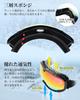 Laberush Double Lens OTG Snow Goggles with REVO UV Impact Ultra and Glasses Helmet Sports Goggles with Goggle Case and Adjustable Suitable for and