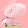 KEBIDUMEI Dual Mode 2.4G Wireless Mouse Bluetooth Mouse Rechargeable Mic Gaming Mouse 3-Level DPI Office Mouse For Tablet Laptop