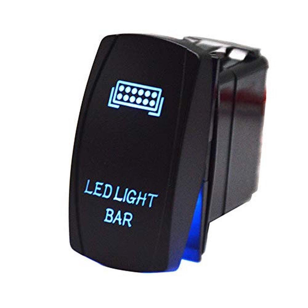 5-pin Configuration LED Light Bar Switch 5 Pin Rocker Switch 20A 12V Boat Switch