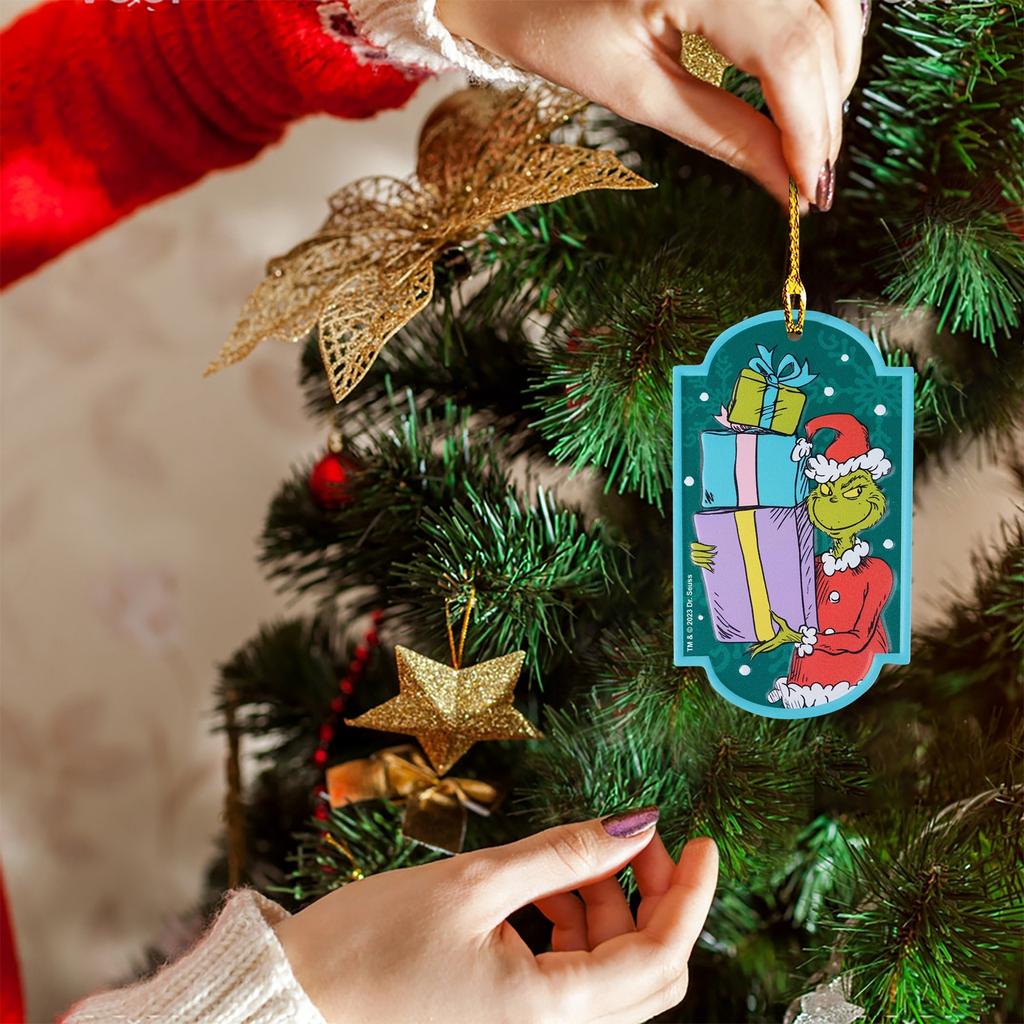 Chirstmas Ornaments, Acrylic Hanging Xmas Tree Decoration Home Car Backpack Pendant Gift For Kids