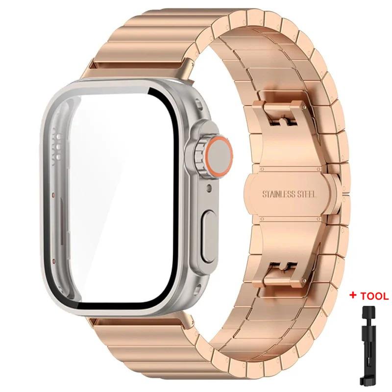 Case+Stainless Steel Band For Huawei Watch Fit4/Fit 4Pro Protective To Ultra Case Metal Strap For Huawei Watch Fit 3 only case