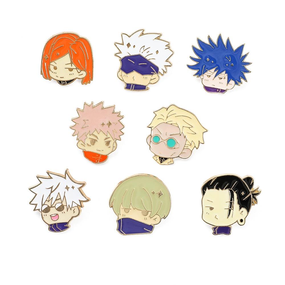 Functional Cute And Jujutsu Kaisen Pin Badge Q Version Yuji Megumi And More