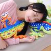 3D Soft Doll Sleeping Lizard Pillow Stuffed Fluffy Toy Kids
