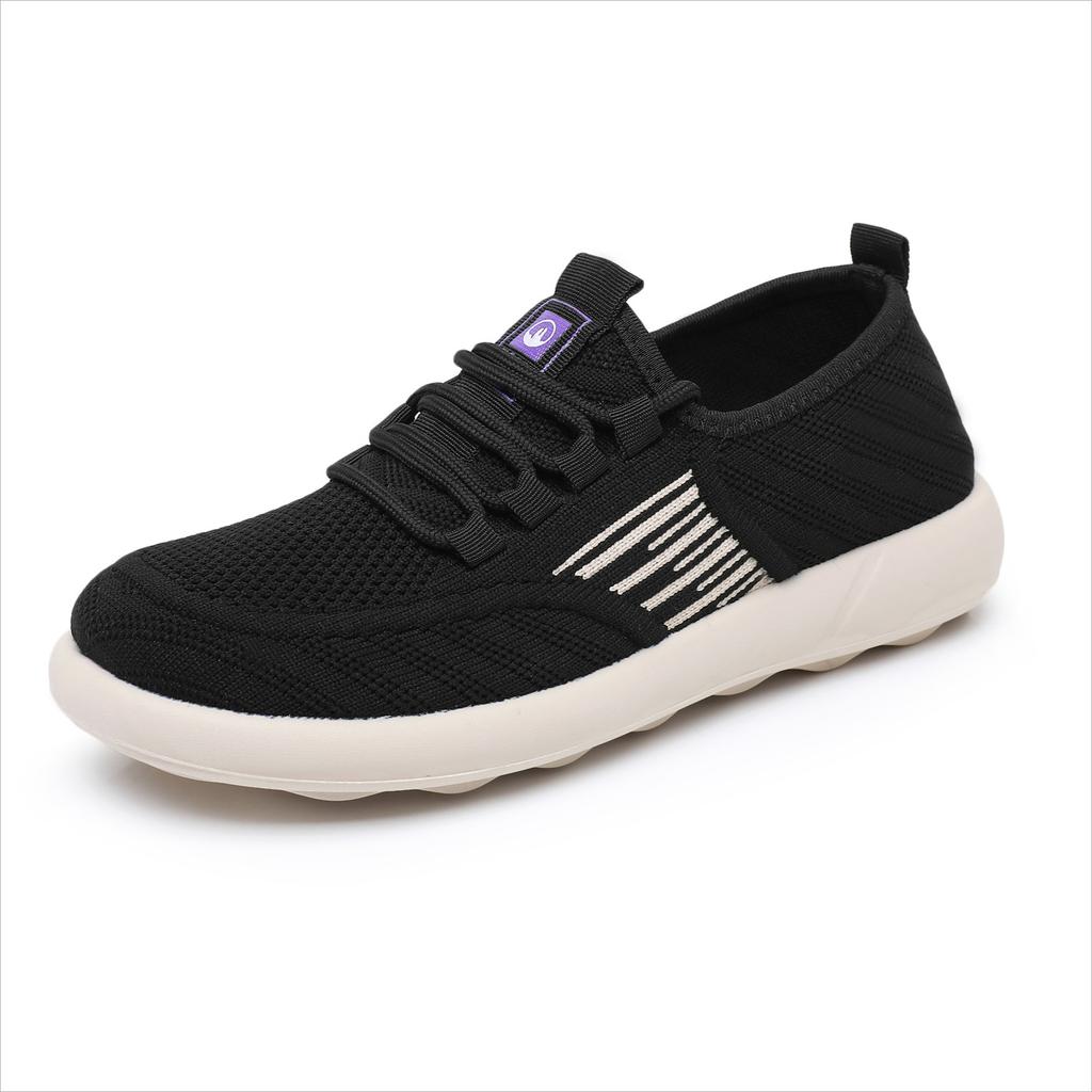 Damska moda wiosenna pasujące do wszystkiego pojedyncze buty damskie siateczkowe oddychające leniwe wygodne lekkie odporne na zużycie buty damskie