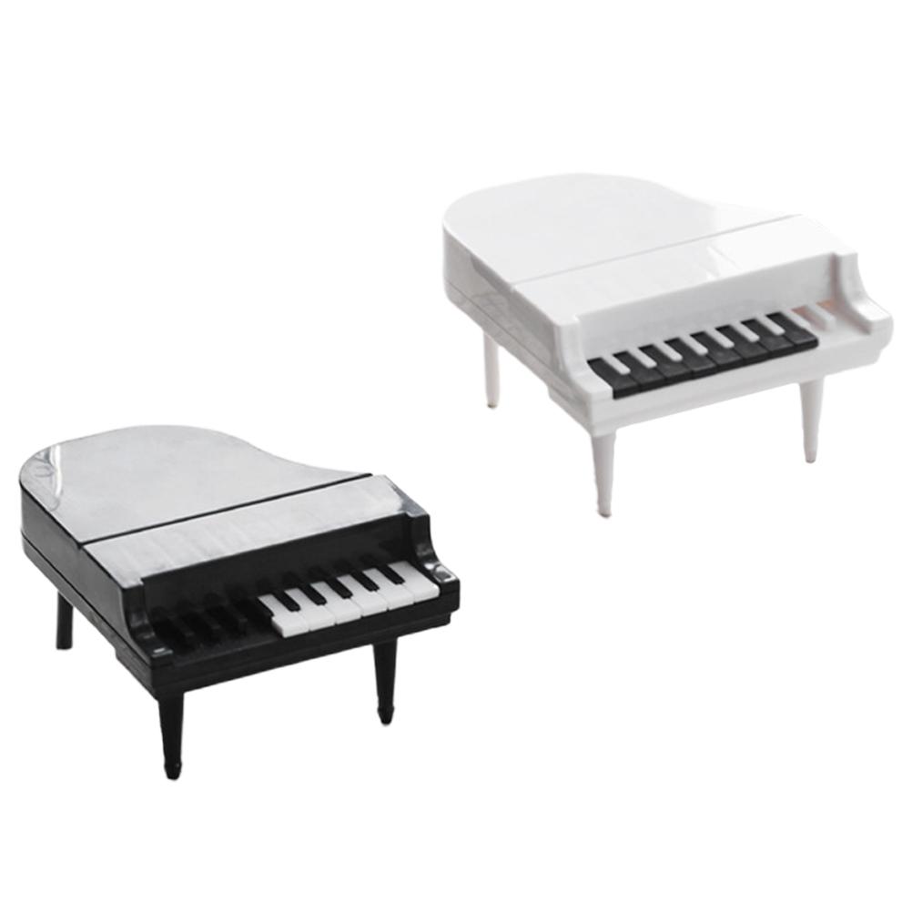 2PCS Piano Shape Small Fruit Fork Reusable Plastic Cake Forks for Home Party Banquet Plastic Fork Fruit Forks