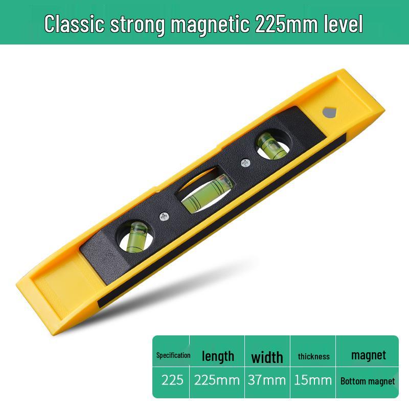 Прецизионный магнитный мини-уровень - Алюминиевая линейка