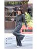 2026 Elegant Women's Suit Set: Long Sleeve & Pants, Loose, Fashionable, Comfortable, Casual, Simple, Breathable