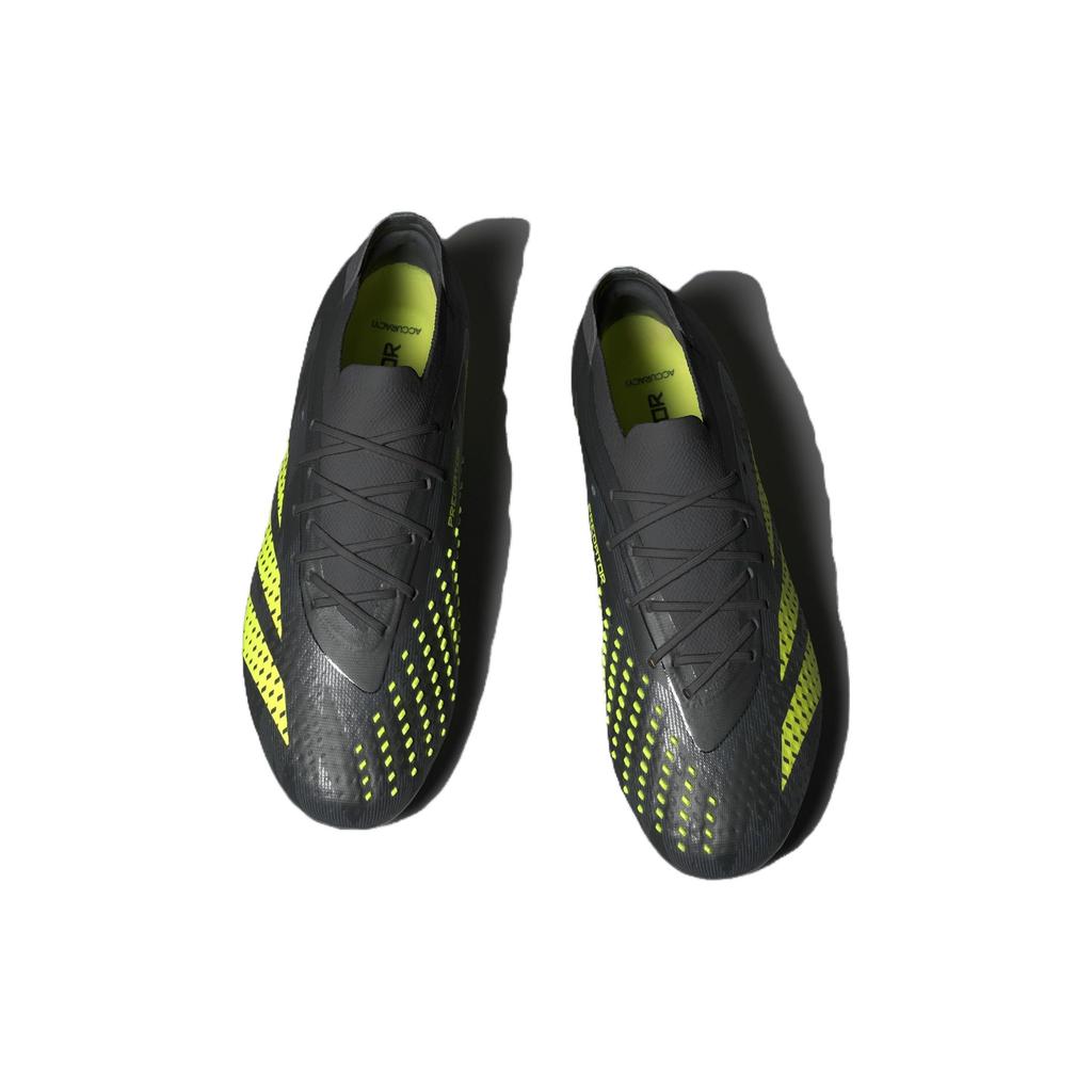 Adidas Predator Accuracy Injection.1 Low FG Crazycharged Pack Unisex Sneakers Black Core-Black Team-Solar-Yellow IG0782