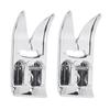 2Pcs Presser Foot Wear Resistance Stainless Steel Sewing Tools for Replace Old Sewing Machine Accessories