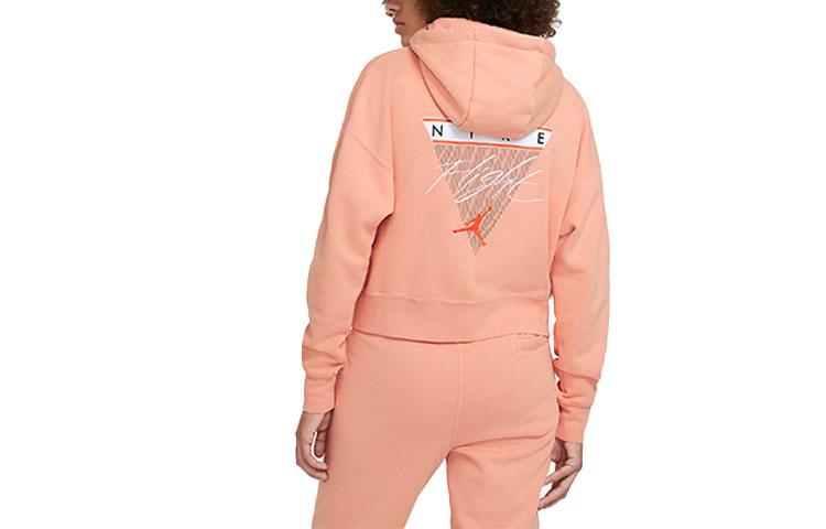 Jordan Sweatshirt Women's Apricot Yellow Pink DB9067-895