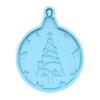 Christmas Ball Silicone Mould Keychain Pendant Epoxy Resin Crafts Silicone Mold Candy Chocolate Xmas Jewelry Pendant Making Mold