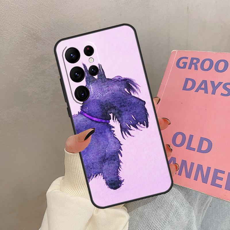 Cartoon Westie Dog Case For Samsung Galaxy S21 S22 S23 S24 S25 Ultra S9 S10 S25 Plus S20 FE S25 FE Cover Coque