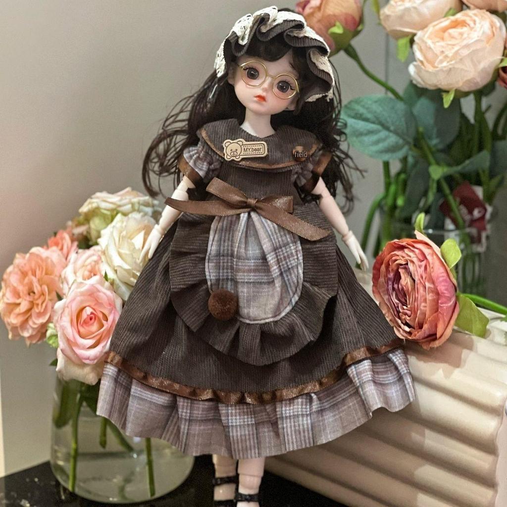 6-inch BJD Doll Princess Outfit Set - 30cm Fashion Doll Clothes for Girls