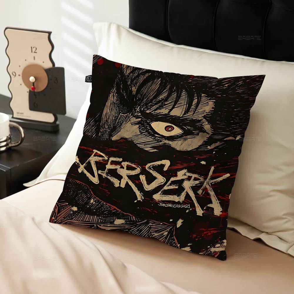 Berserk Anime Pillow Anime Pillow Sofa Bed Head Pillow Cover Cushion Cover 45x45 cm Fashion