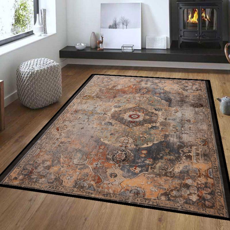 

Богемские ковры для гостиной, мягкие нескользящие напольные коврики, большие ковры, моющиеся, для украшения дома, спальни, ковер для декора комнат 60x90cm 23.6x35.4in