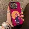 D-Dragon Maid Tohru Ilulu Handyhülle Für iPhone 17,16,15,14,13,12,11 Plus,Pro Max,XS,Bunte Silberne Handyhülle Funda Cover