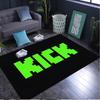 Kick Rug Area rug for Livingroom, Bedroom, Palyroom, Chair Rug, Office Rug, Floor mat, Large Size Fan Christmas Birthday gift