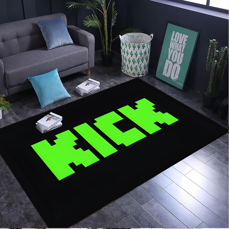 Kick Rug Area rug for Livingroom, Bedroom, Palyroom, Chair Rug, Office Rug, Floor mat, Large Size Fan Christmas Birthday gift