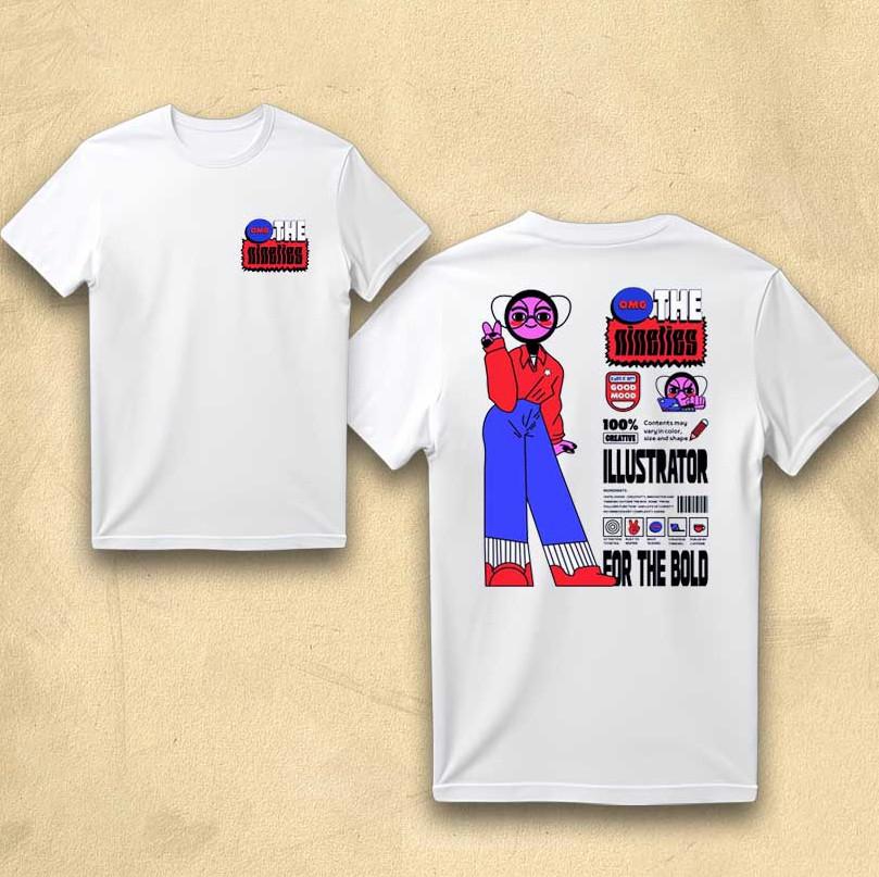 Aiah Hassn 90s Nostalgia TShirt Unisex Vintage Retro Graphic Tee Unisex T-Shirt XL