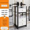 Salon Tool Cabinet with Universal Wheels: Perfect for Haircuts, Dyeing, and Perming