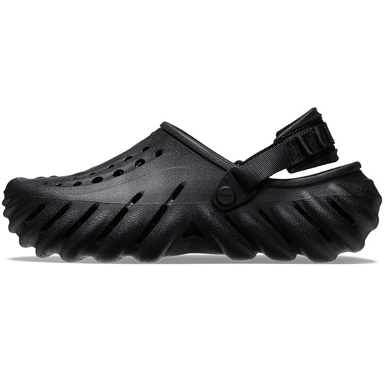Crocs Echo Clog Unisex Black 207937-001 38-39