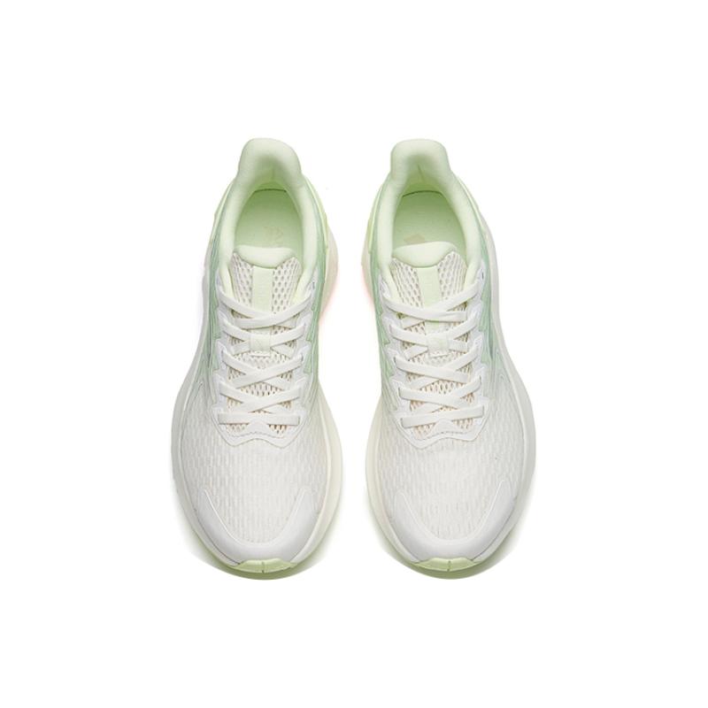 Anta Antelope Run 2 Abrasion Resistant Breathable Low Top Running Shoes Women's White Green Sneakers 122225585-1