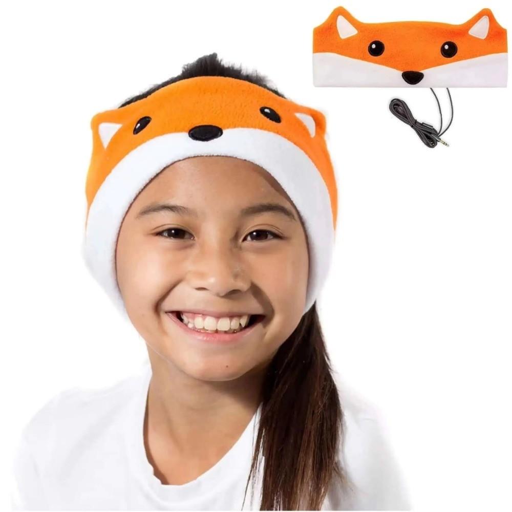 Soft Plush Children's Sleep Earphones Thin Speakers Speakers Headband Not-in-Ear Design
