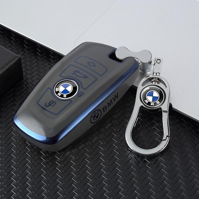 CMU2  Soft TPU For BMW 530i 550i 320i 1 2 3 4 5 Series 118i 225i M240i F20 F21 F30 F31 F25 F01 Car Key Cover Case All-Inclusive Shell