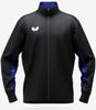 Butterfly Persedo Table Tennis Training SS Jacket, 46610, Blue,