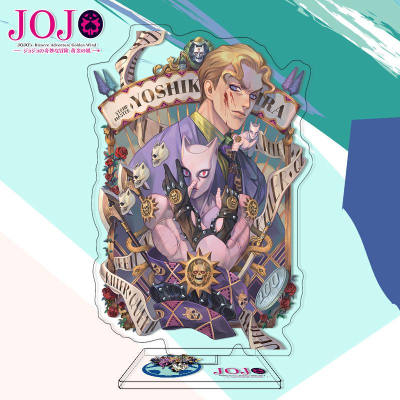 JOJO s Bizarre Adventure Golden Wind Anime Acrylic Standee Character Display Figurine Dropshipping Anime Merchandise