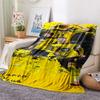 BVB Print FlAannel Blanket, High Quality Comfortable for All Seasons, Home Decor, Warmth and Comfort