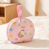 Mew Portable Underwear Storage Bag Divided Grids Cartoon Travel Bra Organizer Durable Lightweight Lingerie Organizer Pouch