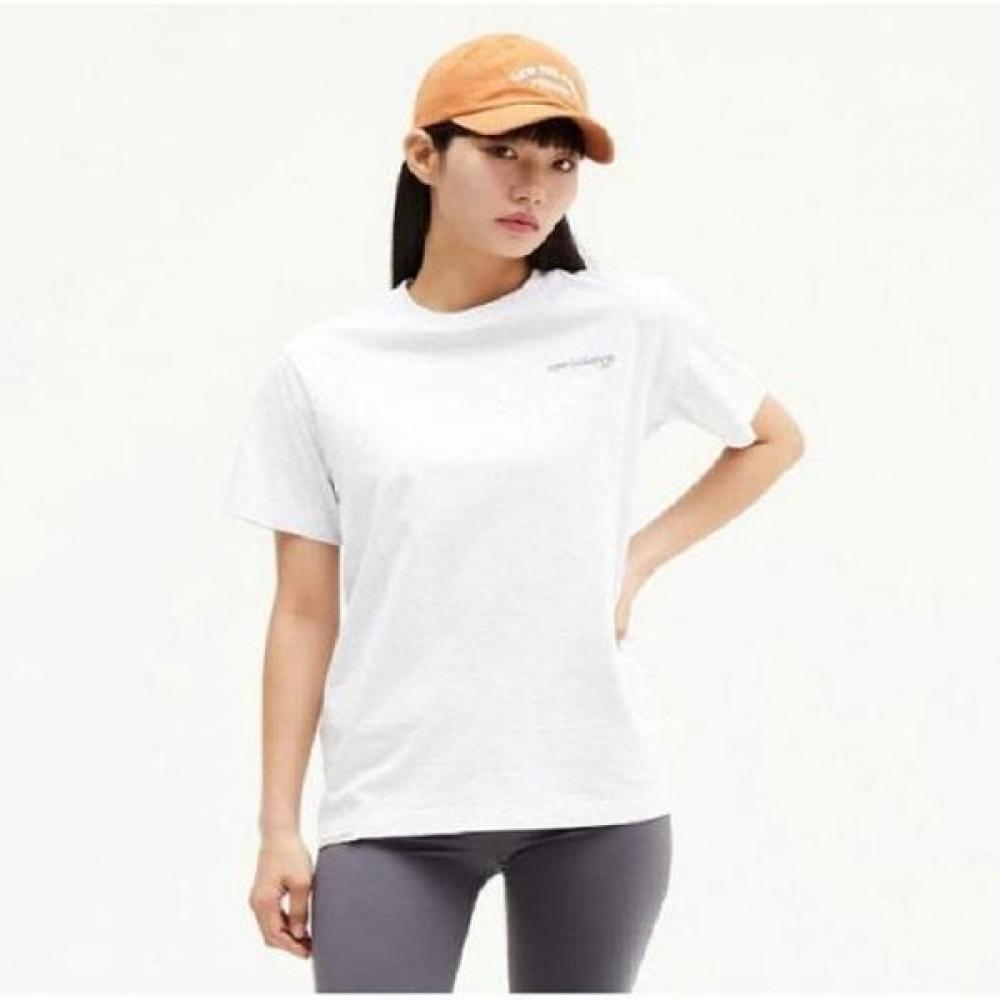 

New Balance Half Club Backboard Big Logo Short Sleeve Tee Nbnee21023 16 light gray/110 (XXL)