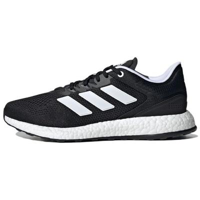 Pureboost Q2 Comfortable Casual Low-Top Running Shoes Unisex Sneakers Black White GX4705