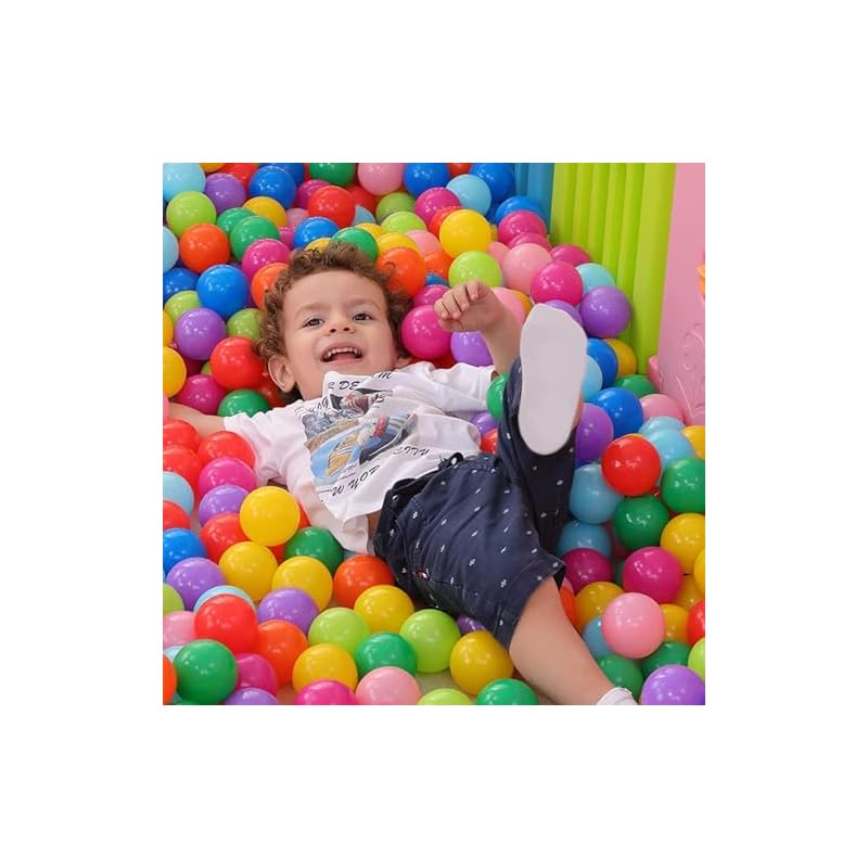 50/100/200 Plastic Balls for Ball Pits, Ball Houses, Ball Pools, Ball Tents, Colorful Toy Balls for Kids, Kids' Houses, Patios, Secret Bases,