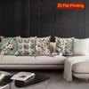 2D Vintage Floral Embossed Style Throw Pillow Covers Pattern Cushion Cover Suitable For Sofa Bedroom Car Pillow Cover